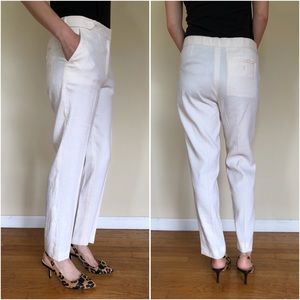 NWT Stella McCartney Linen/Silk Ankle Pant